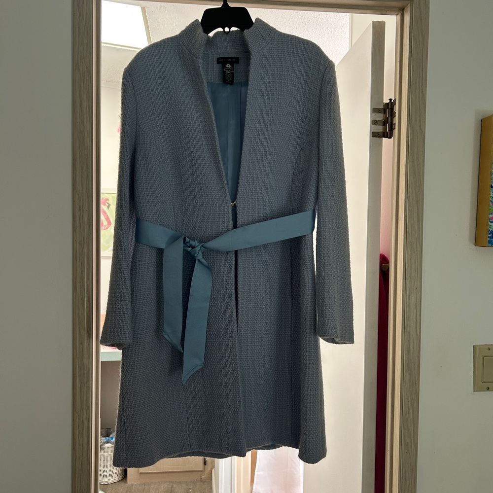 Light blue coat